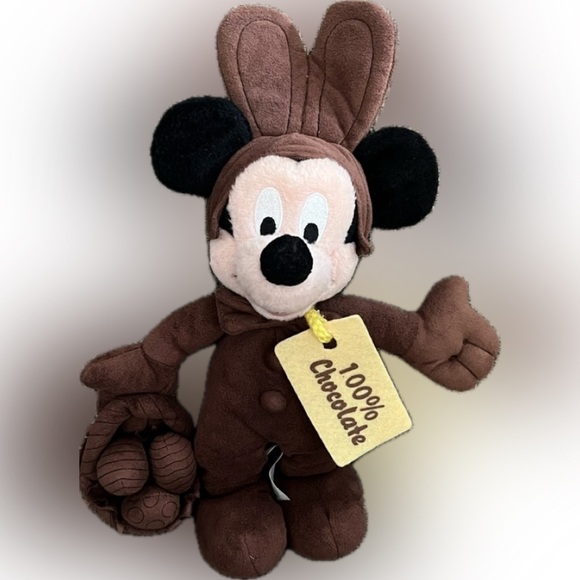 Disney Other - Walt Disney World Easter Mickey Mouse 2002 Bunny Plush